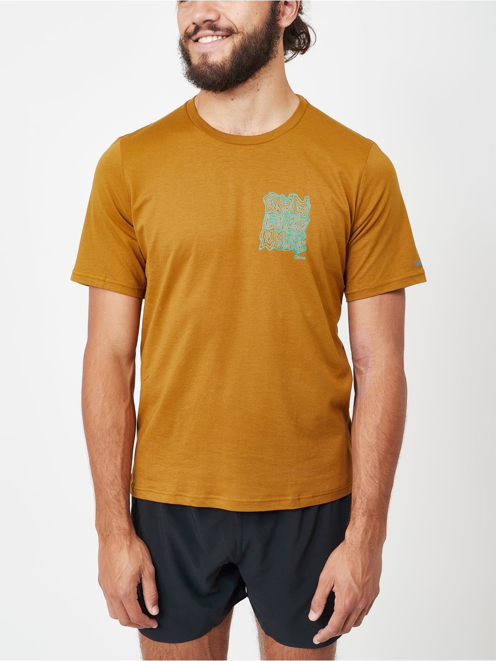 Janji Men's Runterra Bio GFX Tee Alphatopo